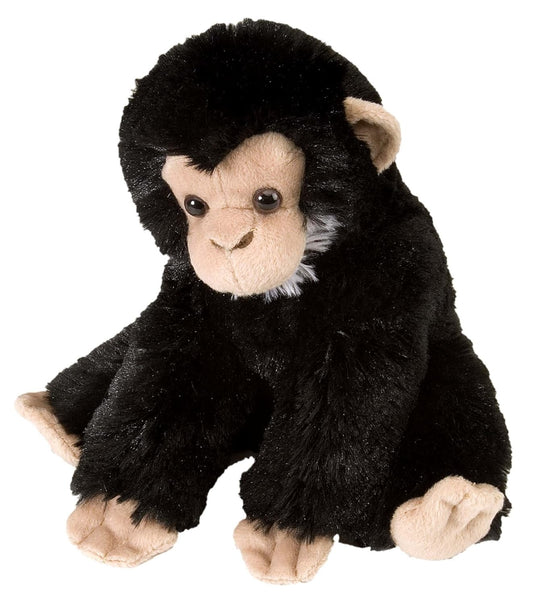 WILD REPUBLIC Cuddlekins Mini Chimp Baby Stuffed Animal Premium Plush Toy Gifts for Kids 8 Inches