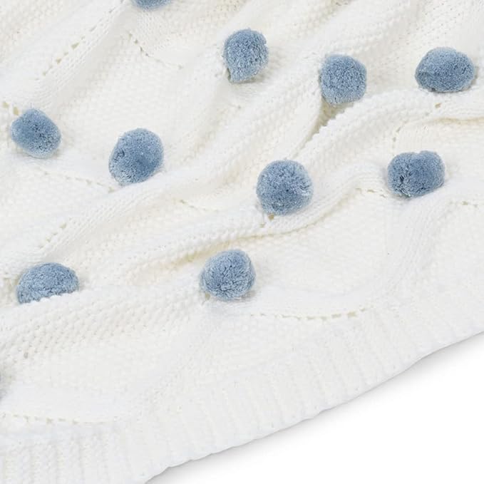 Haus & Kinder Knitted Blanket – Soft & Cozy Blanket for Babies Up to 24 Months