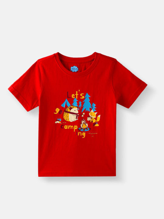 Let's Go Camping T-Shirt Pair