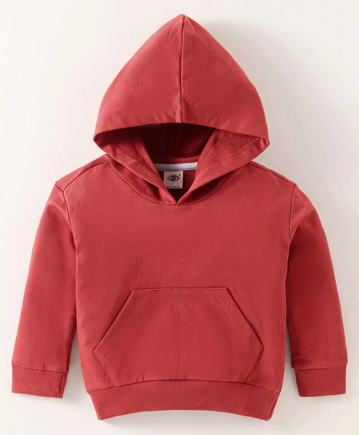 Zero Cool Red Racer: Soft Cotton Boy's Hooded Essential for Summer Play