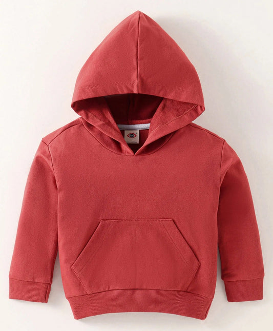 Zero Cool Red Racer: Soft Cotton Boy's Hooded Essential for Summer Play