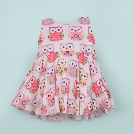 Stay cute in A Little Pari’s red frock—easy back zipper and playful all-over prints for girls!