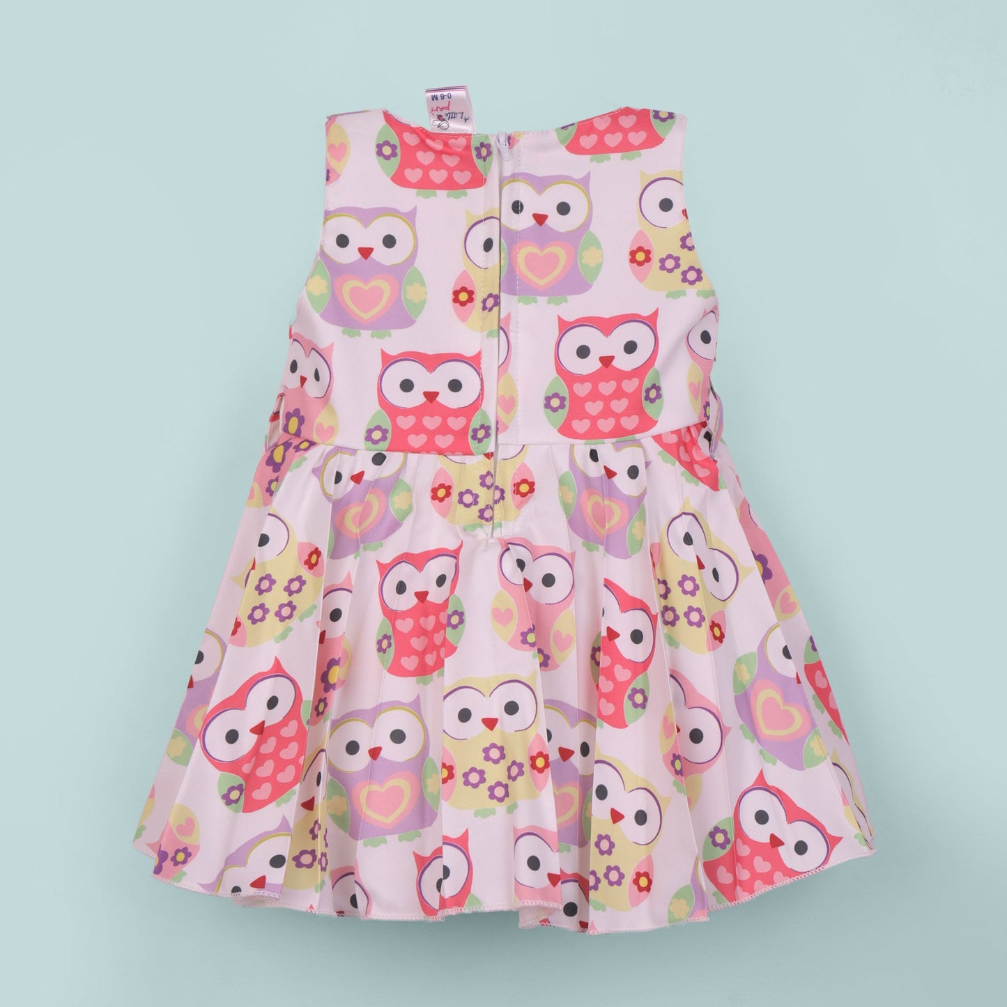 Stay cute in A Little Pari’s red frock—easy back zipper and playful all-over prints for girls!