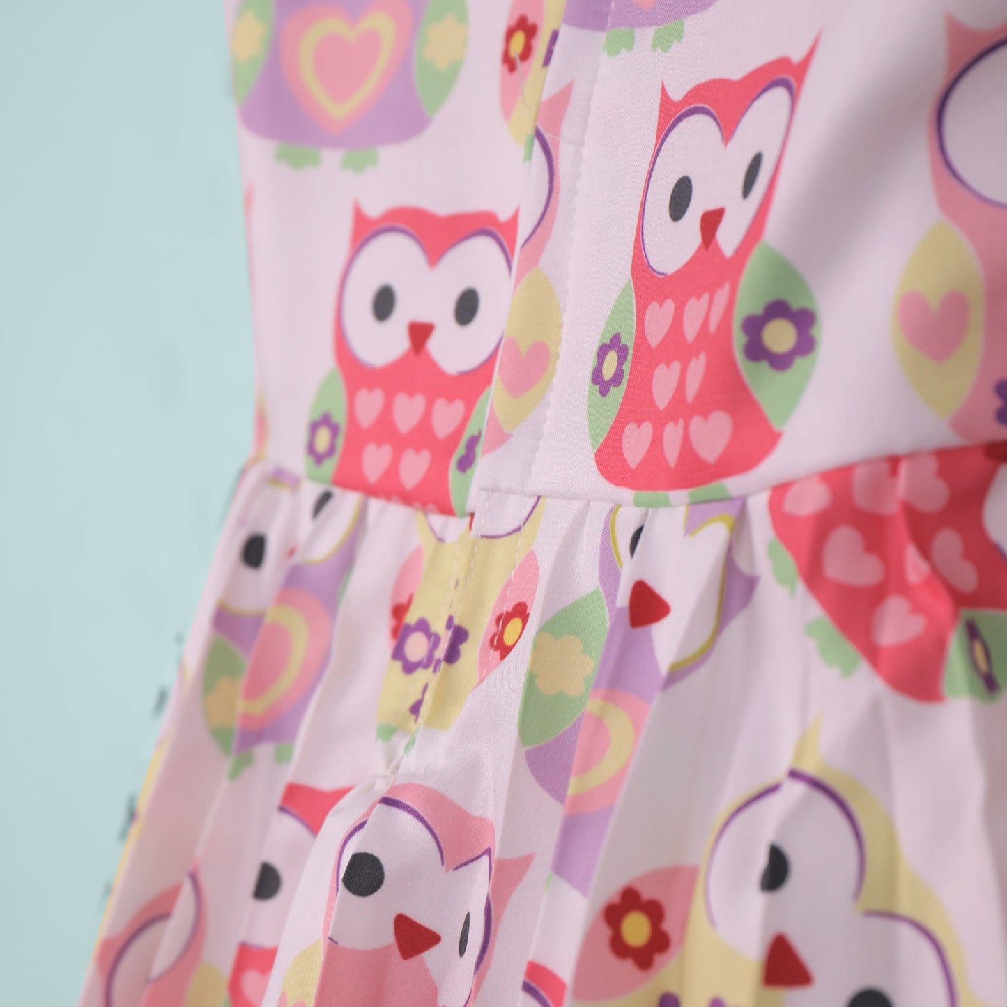Stay cute in A Little Pari’s red frock—easy back zipper and playful all-over prints for girls!
