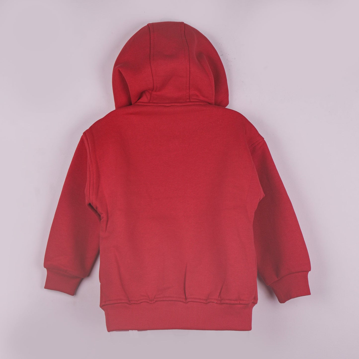 Little Kangaroos Boys’ Winter Essential – Red Zip Sweatshirt