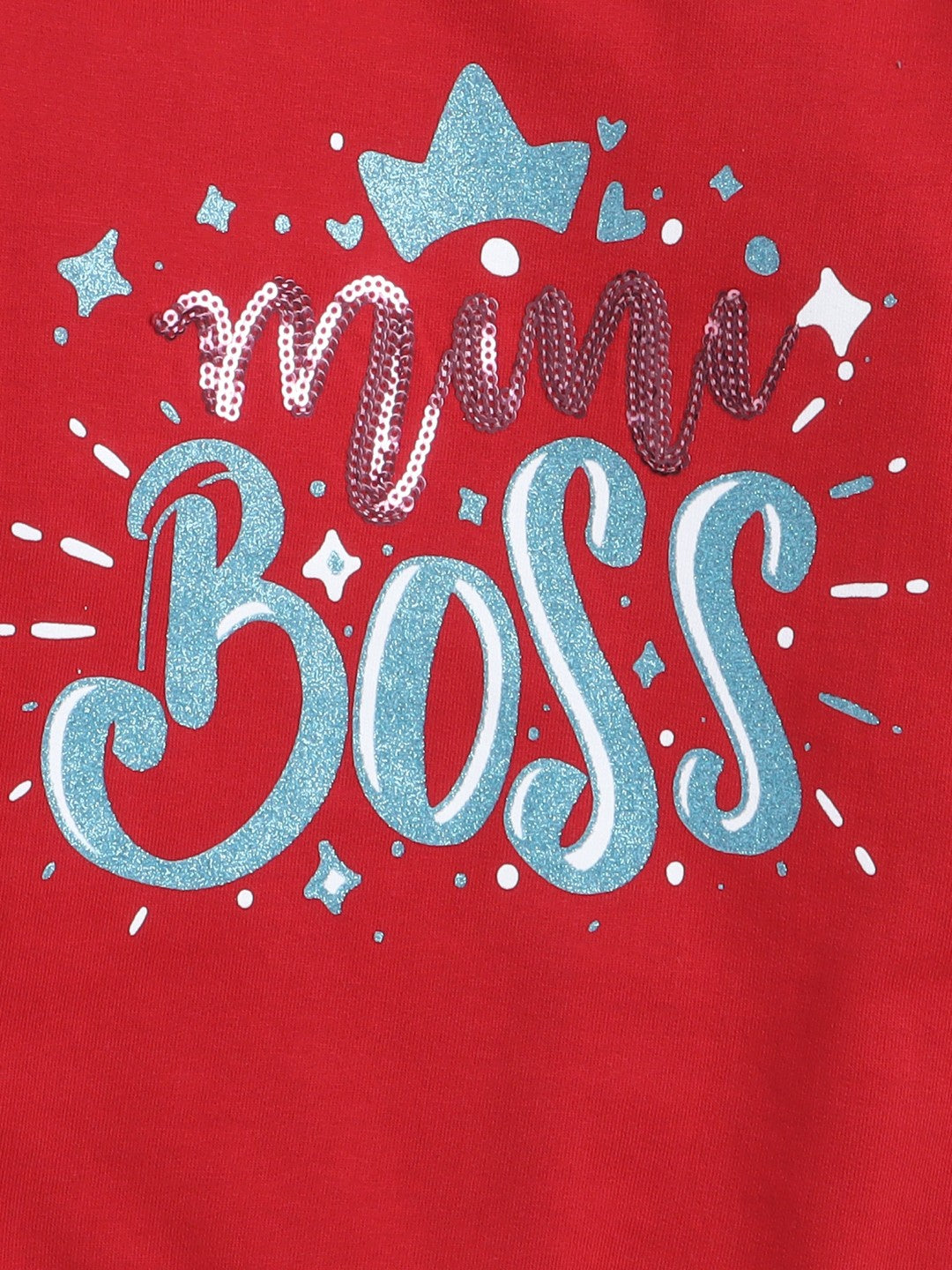 Slip into comfort and confidence with Bumzee’s “Mimi Boss” red sweatshirt for winter days!