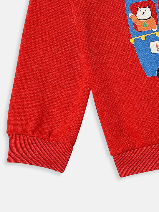 Happy Holidays Red Winter Sweatshirt