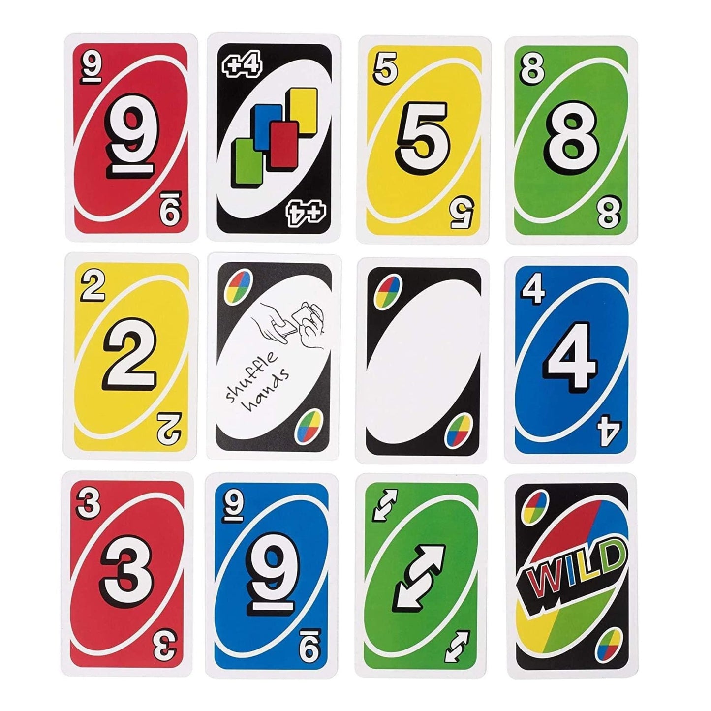 Mattel UNO Card Game – 112-Card Set, Multicolor, for Ages 7 & Up and Adults