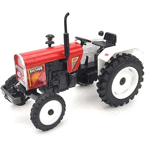 Mini Eicher Tractor Toy – Realistic Pull-Back Vehicle for Kids – Farm Playtime