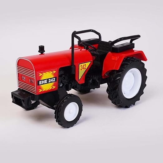 Mini Eicher Tractor Toy – Realistic Pull-Back Vehicle for Kids – Farm Playtime