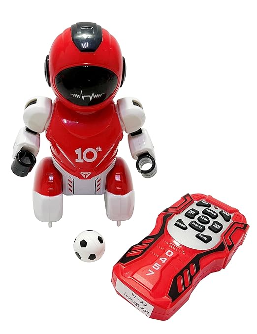 Kids Treasures RC Dancing Soccer Robot – Light & Music Action Toy – Ages 3+