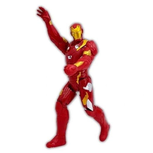 Iron-Man Figurine 12" – Lights & Sounds – Action Play Figure for Kids