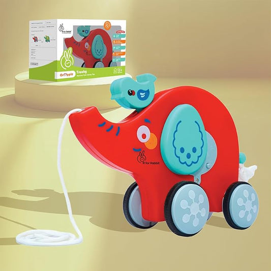 Orapple - Orapple Trunky - Pull Along
Toy - Red Blue