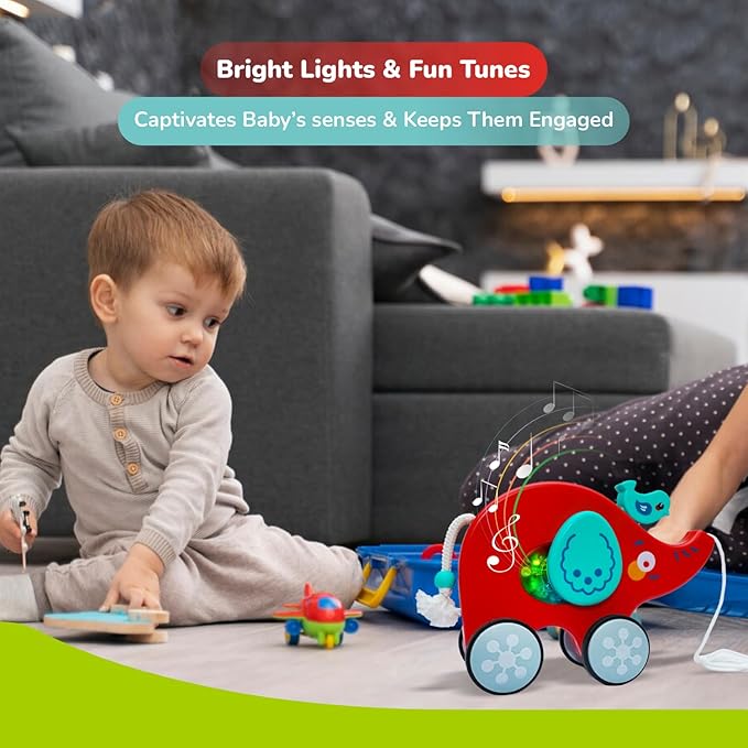 Orapple - Orapple Trunky - Pull Along
Toy - Red Blue