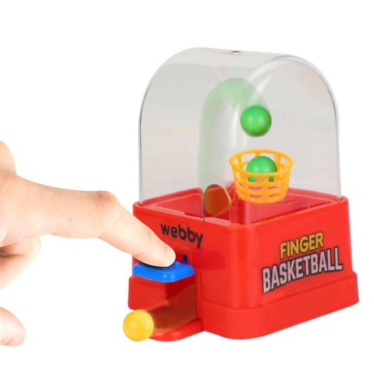 Webby Mini Finger Basketball Game – Handheld Tabletop Toy for Kids | Party Fun & Gifts