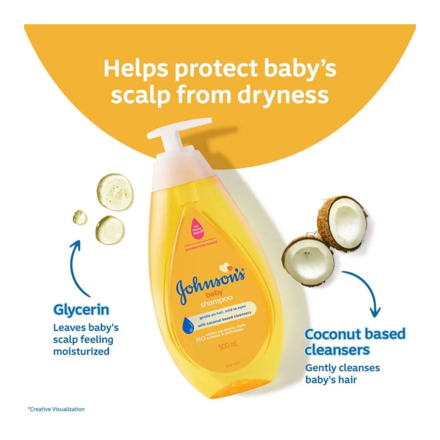 Johnson Baby No More Tears Shampoo 500 ml