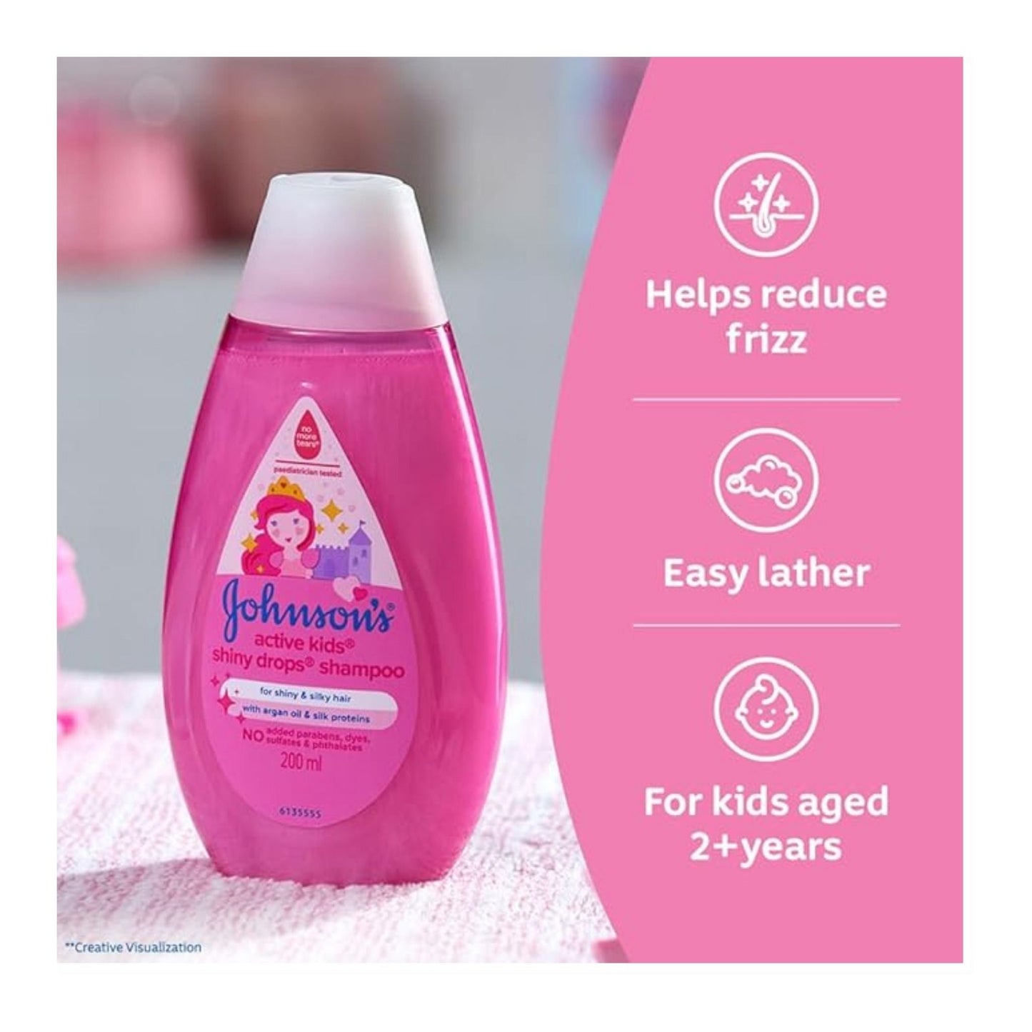 Johnson Active Kid Shiny Drops Shampoo 200 ml