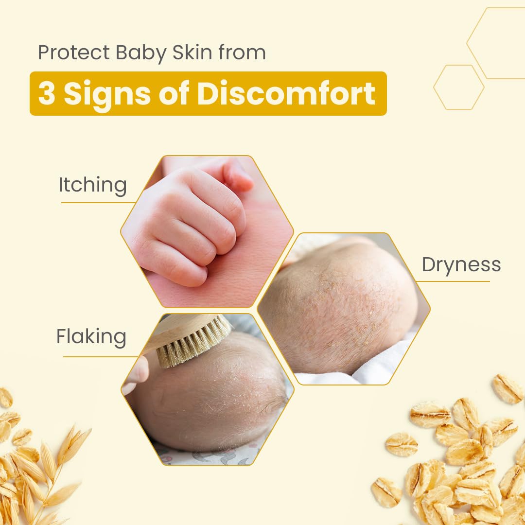 Mother Sparsh Simply Unscented Baby Shampoo With Natural Oatmeal- 400ml