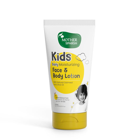 Mother Sparsh Kids Daily Moisturising Face & Body Lotion for Babies- 150ml
