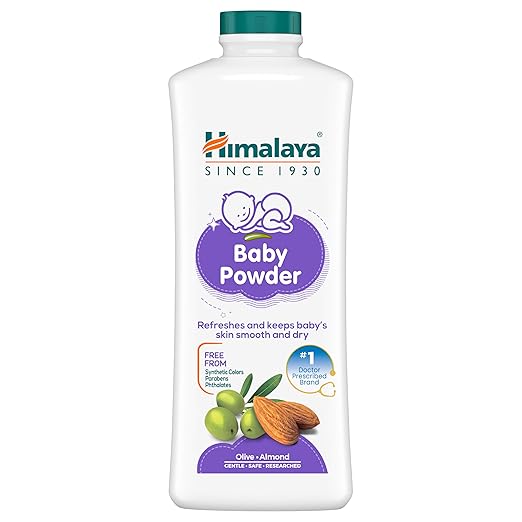 Himalaya Baby Powder, Natural Ingredients, 400g