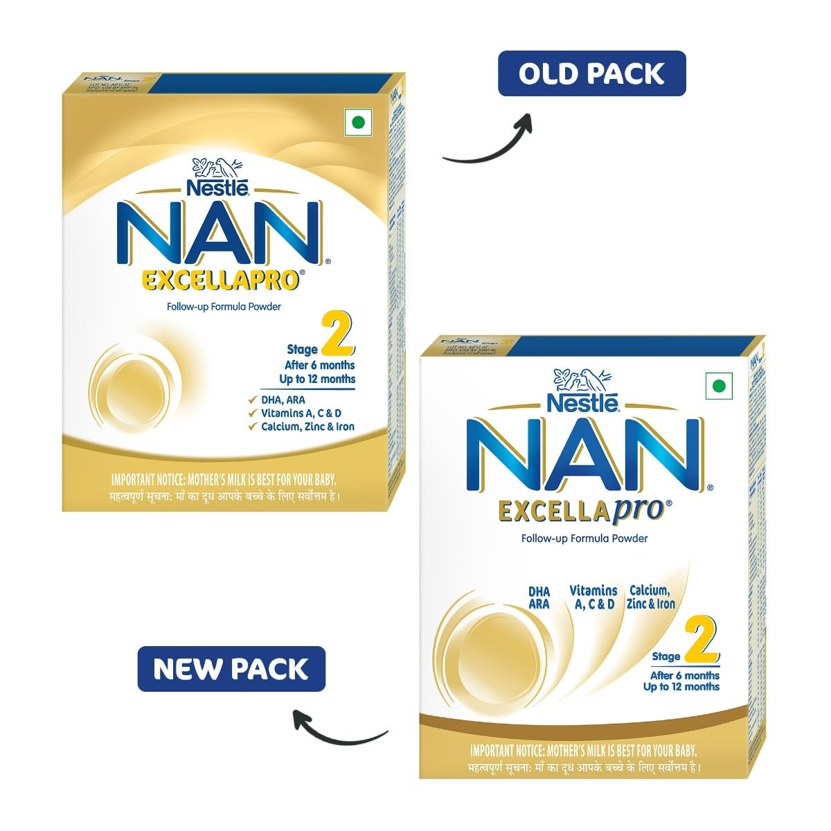 Nestle Nan Excellapro Follow-Up Formula Stage 2 (After 6 Months) Powder, 400 g