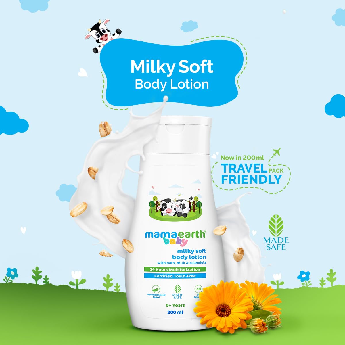 Mamaearth Milky Soft Body Lotion for Babies– 200ml