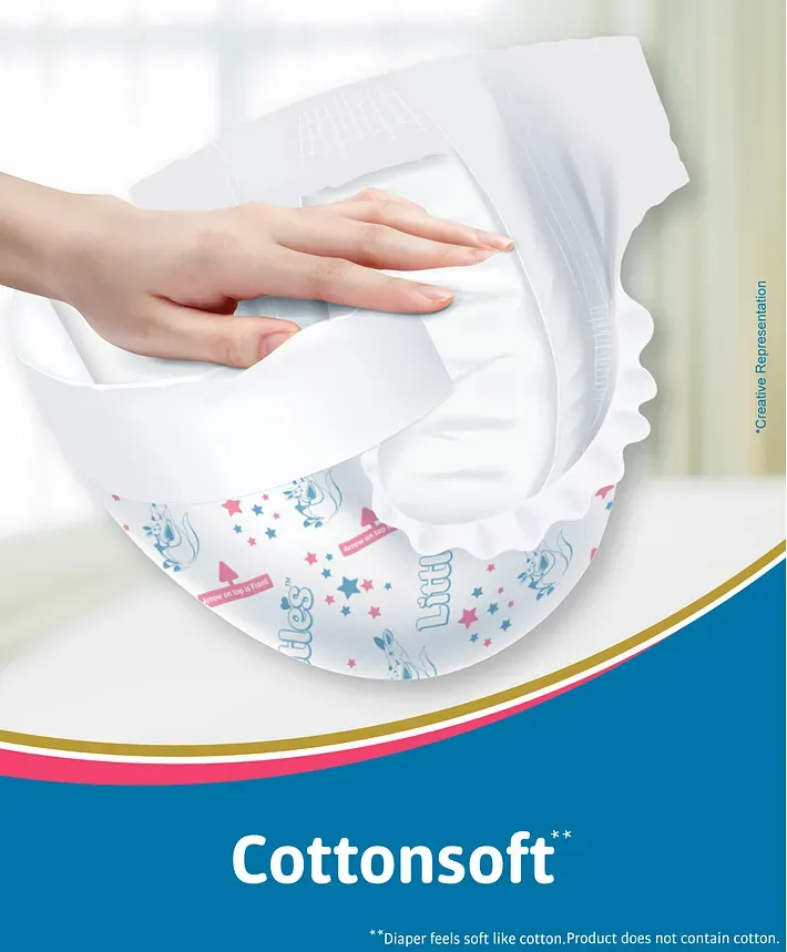 Little's Comfy Baby Pants Diapers Large Size-  30 Pieces