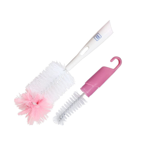 Mee Mee Bottle & Nipple Cleaning Brush – Soft Bristles, Easy Grip Handle, BPA-Free, for Thorough & Gentle Cleaning
