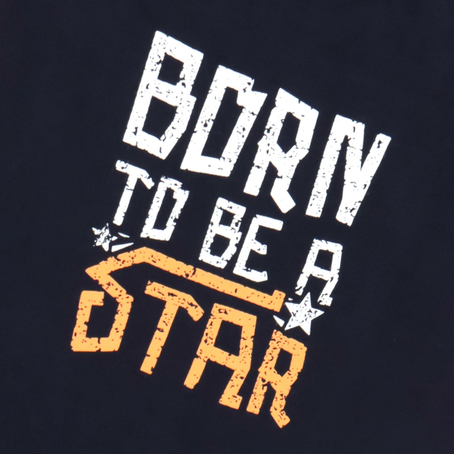 Born To Shine: Soft Navy Star Vest by Body Care