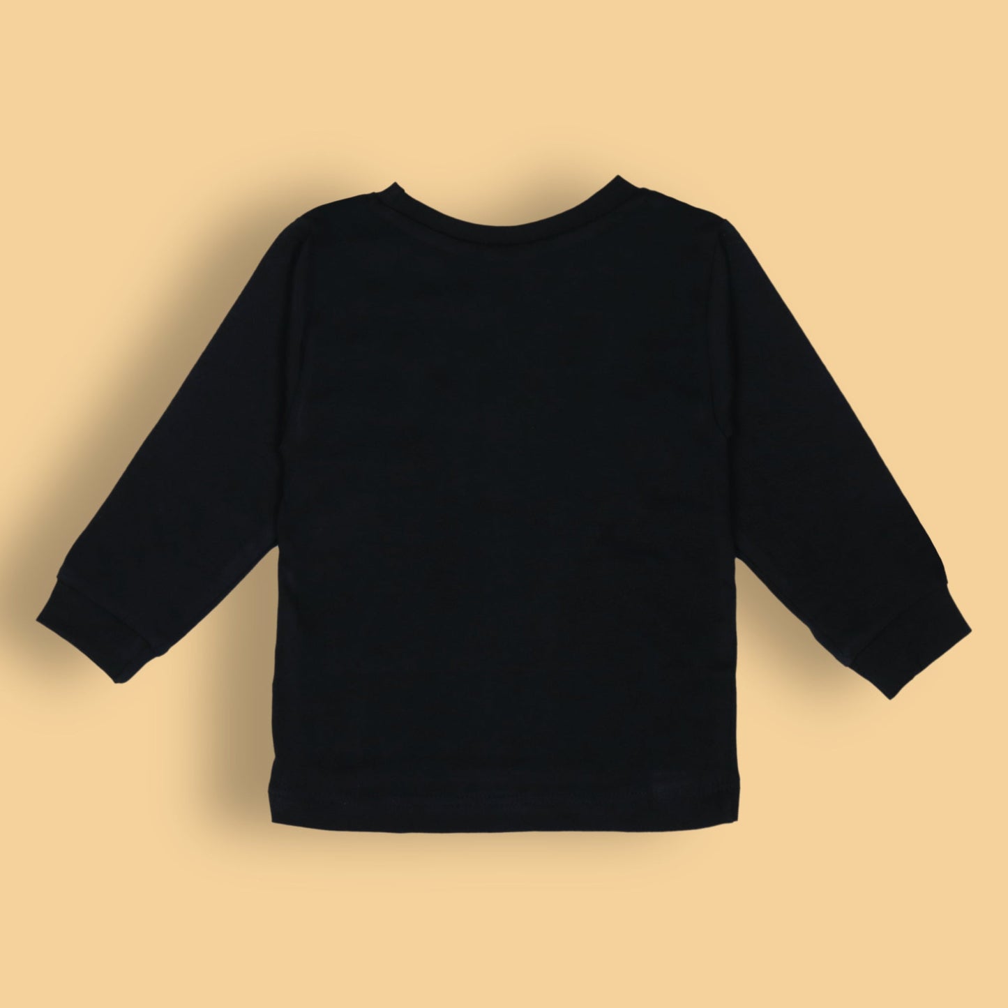Navy Blue ‘The Sky is Not the Limit’ Tee by Cucumber – Boys’ Full Sleeves, Soft Cotton Blend, Outdoor Comfort