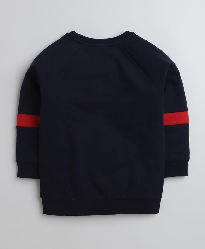 Boys' Navy Blue Sweatshirts – Stylish, Warm & Made for Play