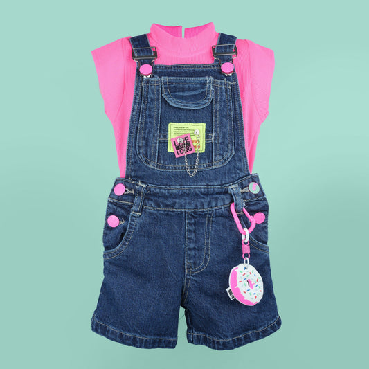 Little Star in Navy: Zuvi Girls’ Party Jumpsuit