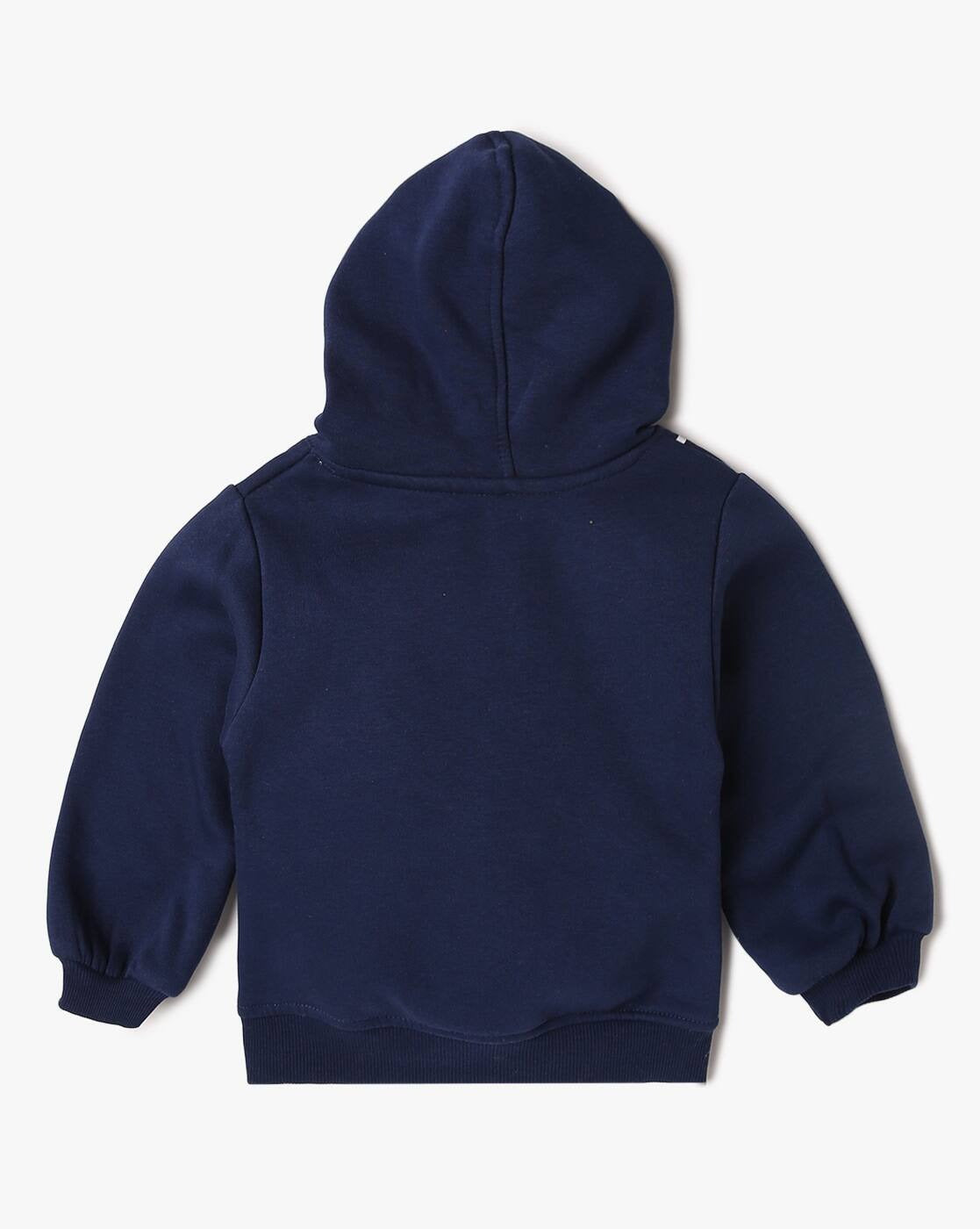 Little Kangaroos Warm Navy Hooded Sweatshirt – Stylish & Snug for Winter Days