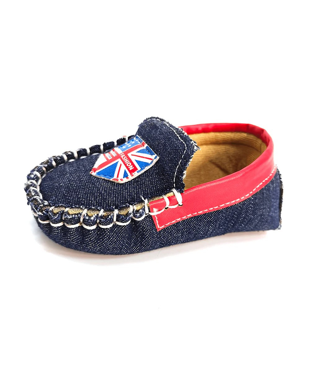 Nuluv Blue Velcro Loafers – Party Booties for Infants (Soft & Comfy Baby Shoes)