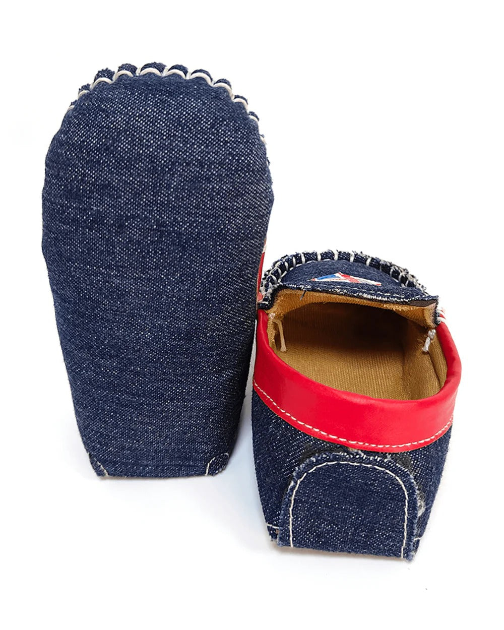 Nuluv Blue Velcro Loafers – Party Booties for Infants (Soft & Comfy Baby Shoes)