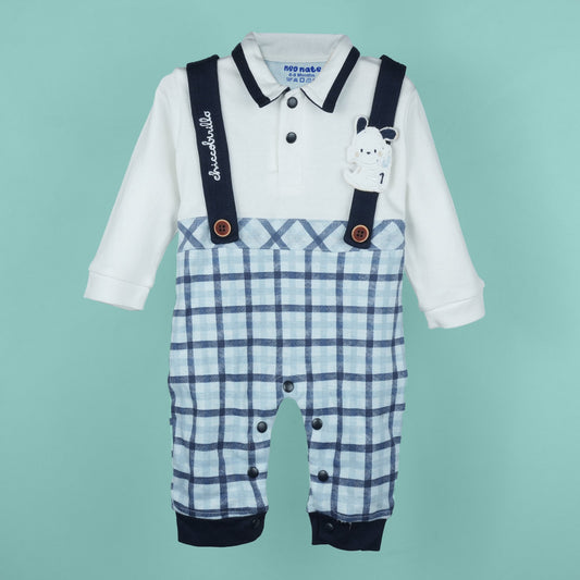 Ready for Fashion: Embroidered Full-Length Winter Romper