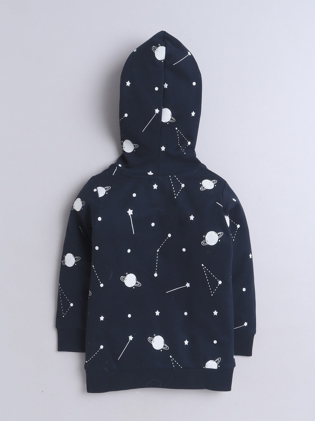 Slip into warmth and fun with Bumzee’s boys’ cotton hooded sweatshirt for chilly days!