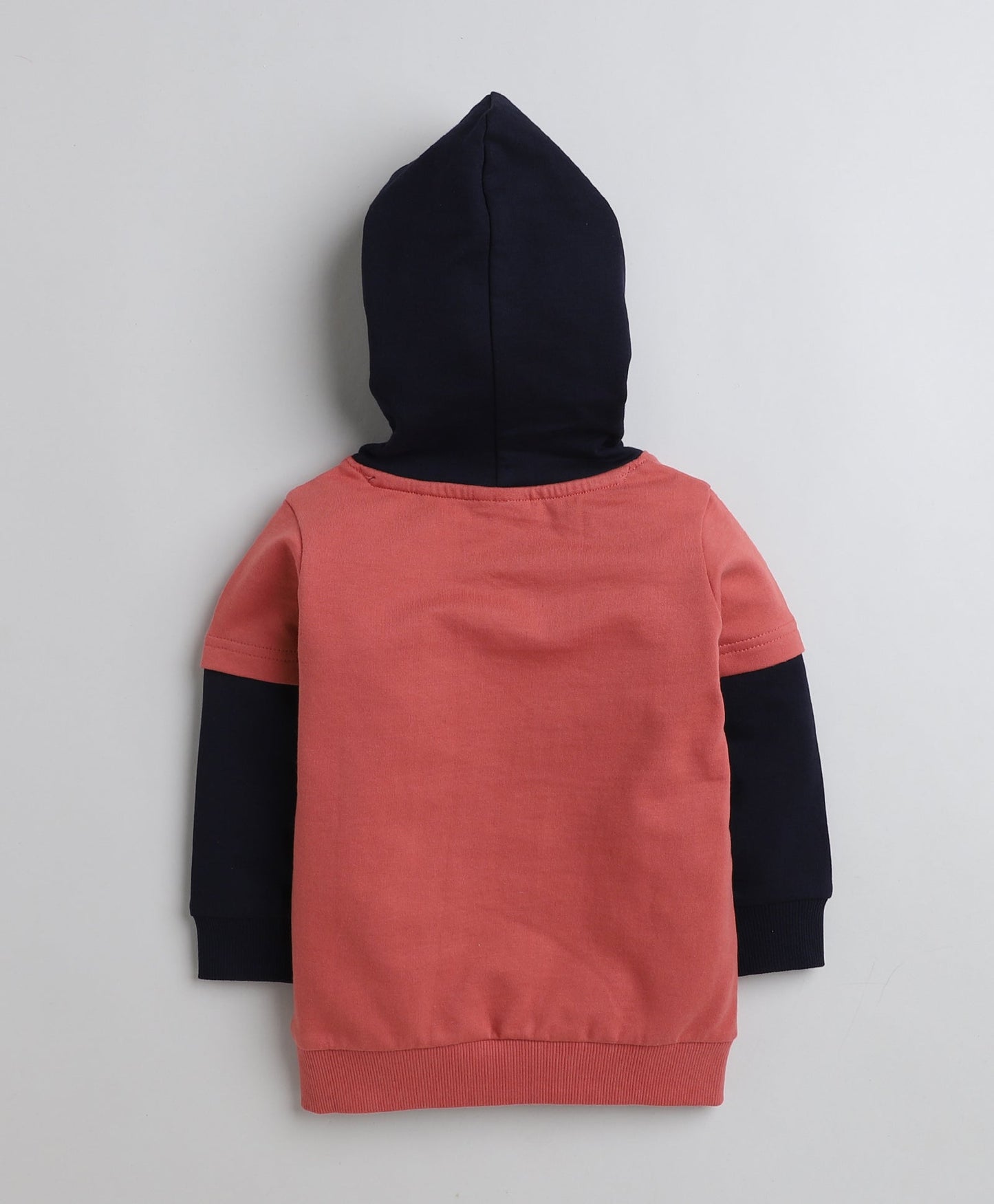 Pedal Power Sweatshirt – Bumzee Boys’ Navy Hooded Cotton Pullover