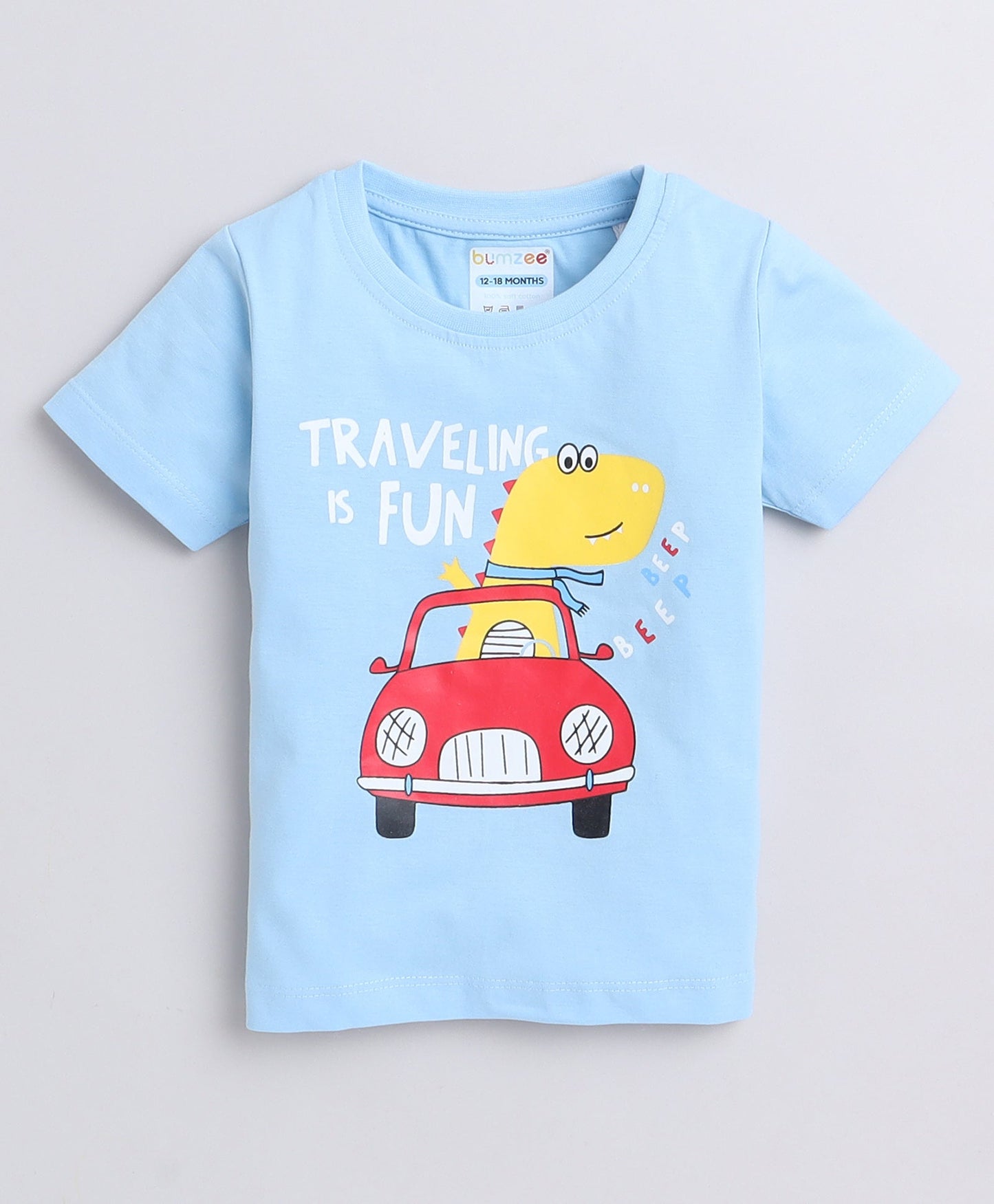 Travel Bug Tee Set – Bumzee Boys’ Printed Cotton T-Shirts