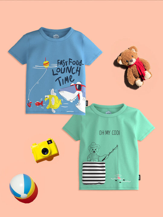Fast Food Fun Graphic Tee Set