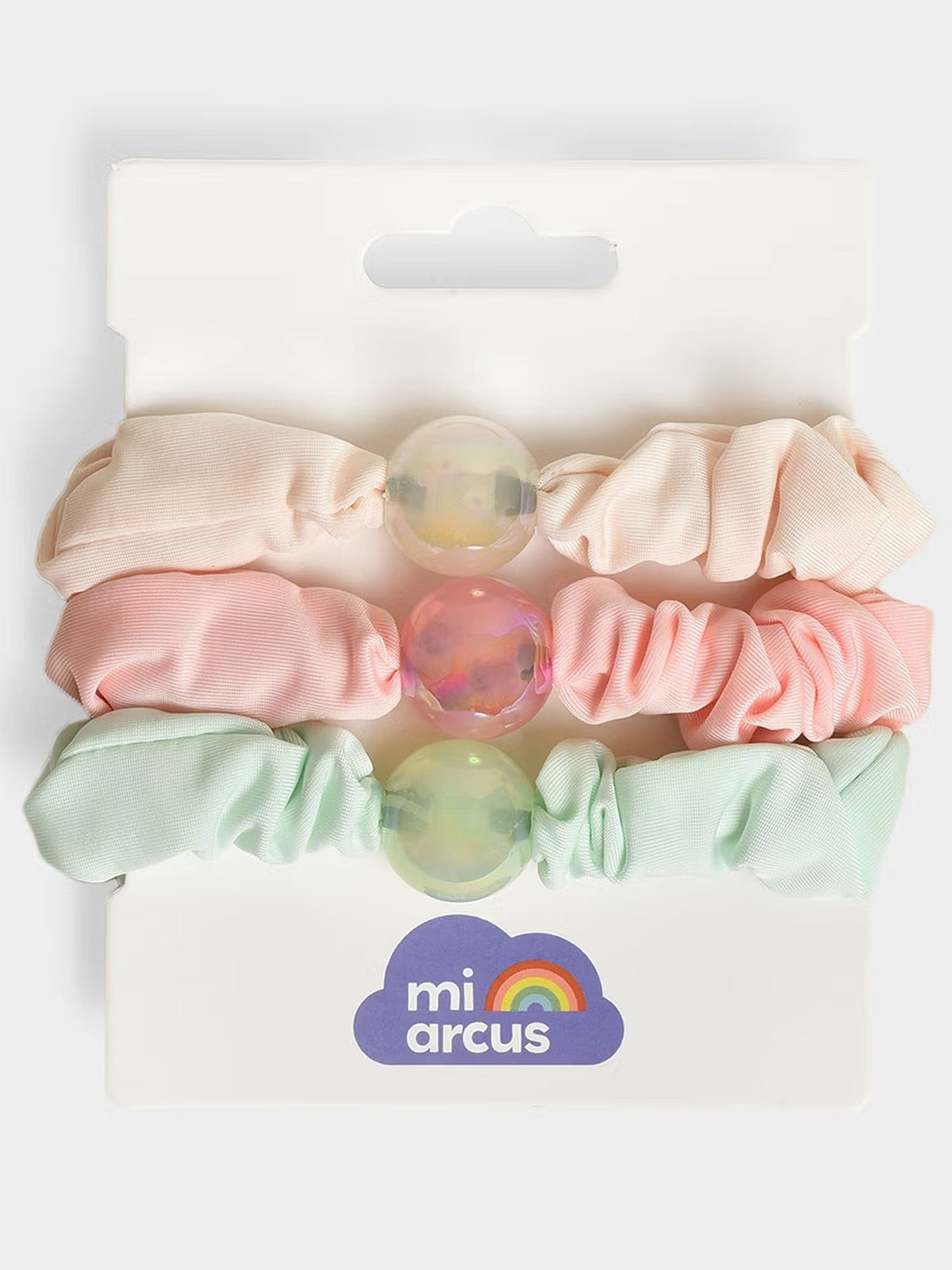 Miarcus Pretty Pastels Hair Ties – Pack of 3 for Every Day Fun