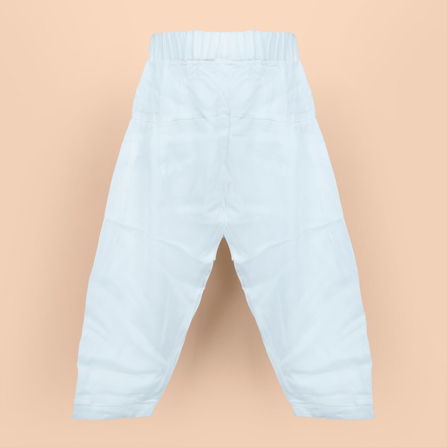 Sparkle in Blue: Little Collars Light Blue Kurta Pyjama with Festive Embroidery