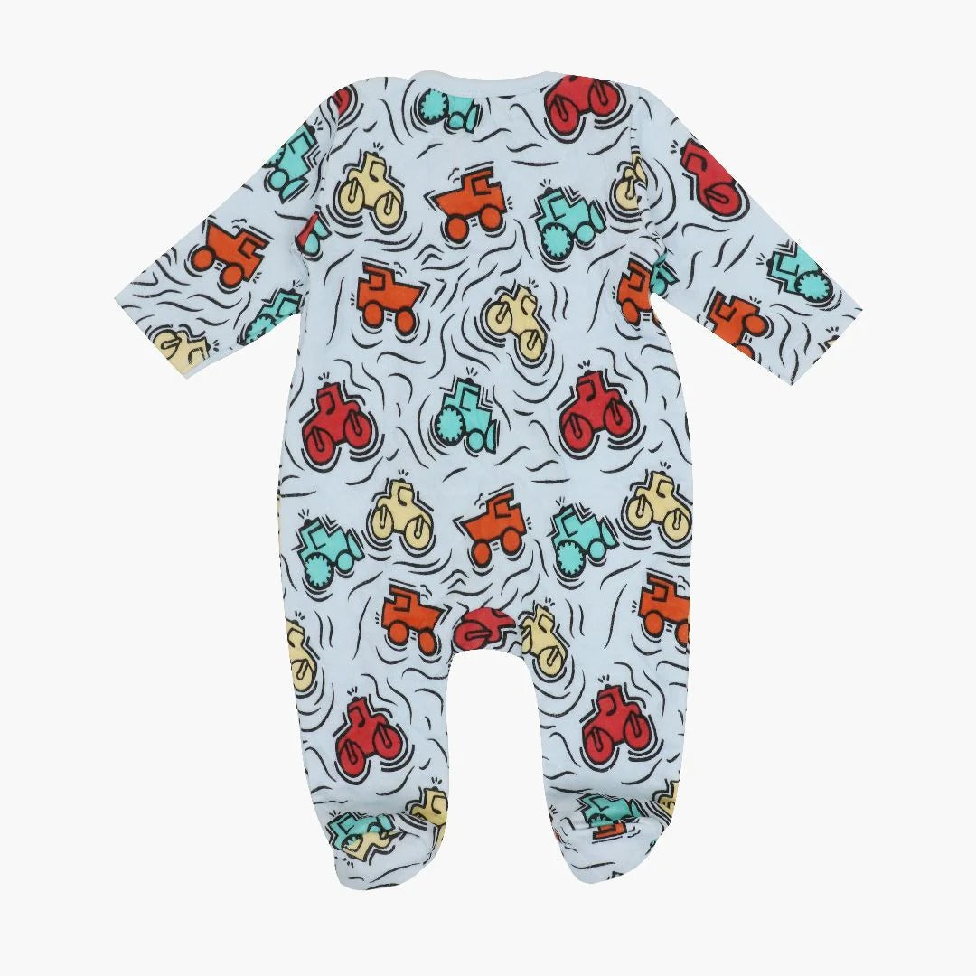 The Snuggle is Real! Light Blue All-Weather Unisex Romper