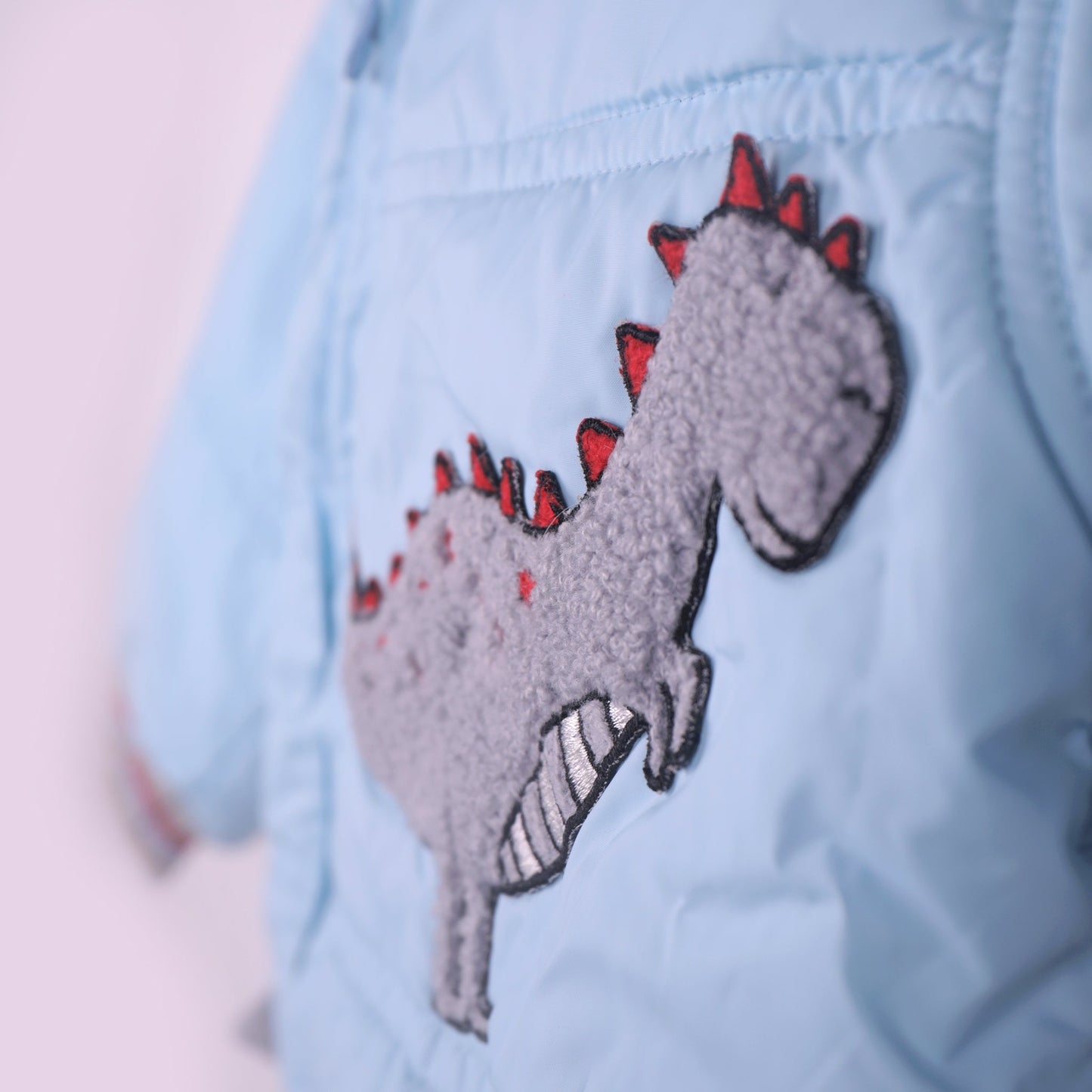 Snuggle Up in Little Kangaroos Light Blue Hooded Romper | Boys’ Warmth+ Winter Wear