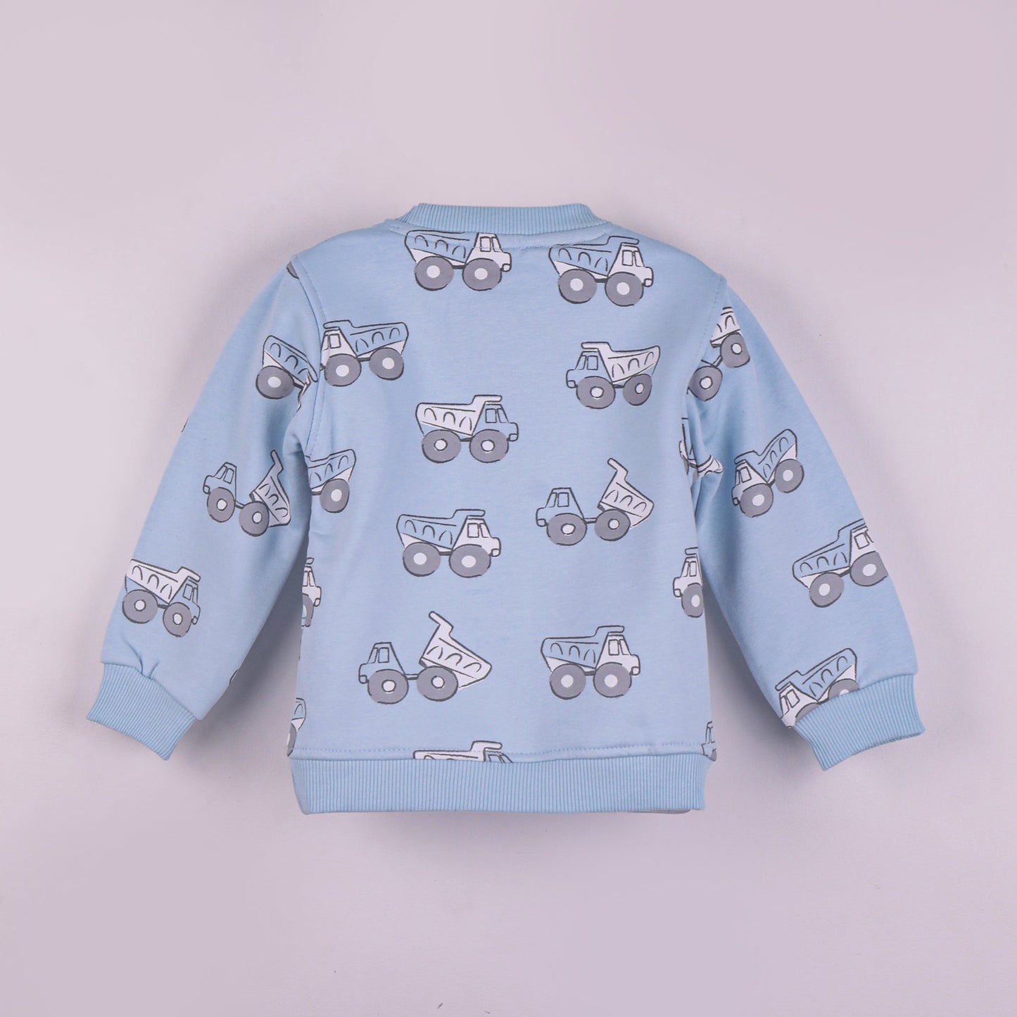 Chic & Cozy – Boys’ Sky Blue Sweatshirt by Little Kangaroos