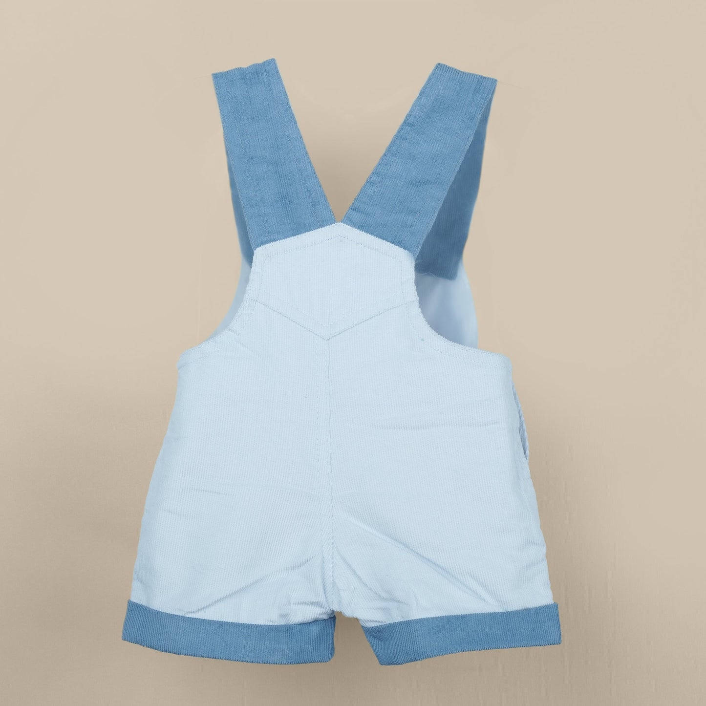 Playful Days – Unisex Sky Blue Outdoor Dungaree Combo