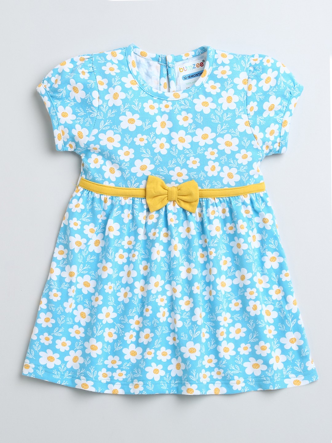 Slip into playful style with Bumzee’s sky blue frock—perfect for smart outdoor fashion!