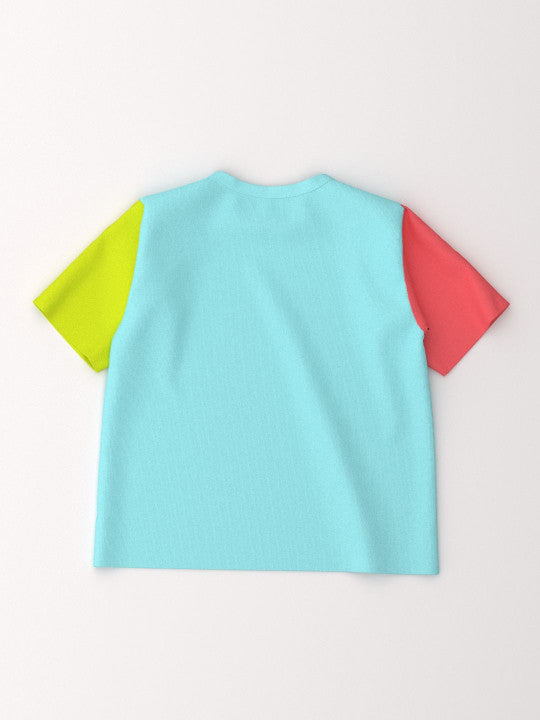 Ice Cream & Vroom Vroom Sky Blue Tee