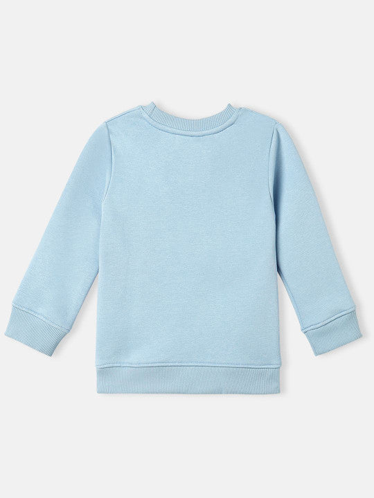 All My Heart' Sky Blue Fleece Pullover