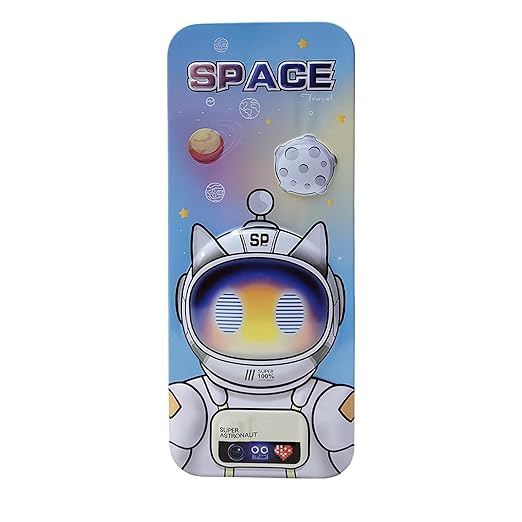 Space Theme Geometry Box – Blue Compass & Stationery Set for Kids